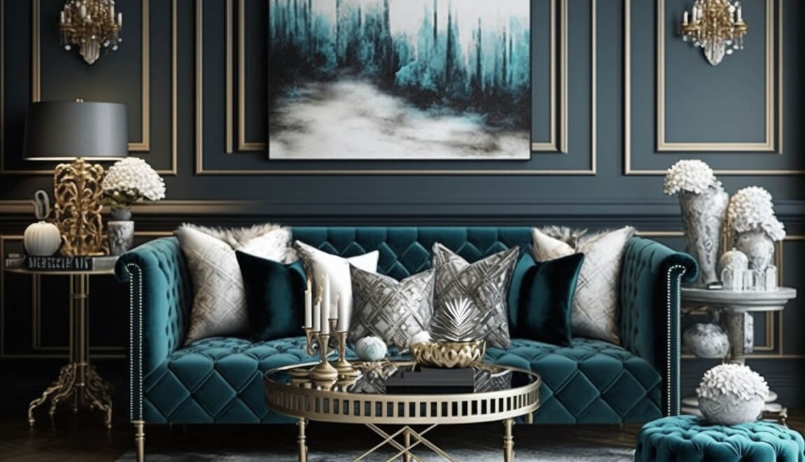 View of Silver and Metallic Apartment Decor | Apartments.com